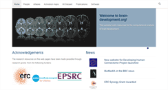 Desktop Screenshot of brain-development.org